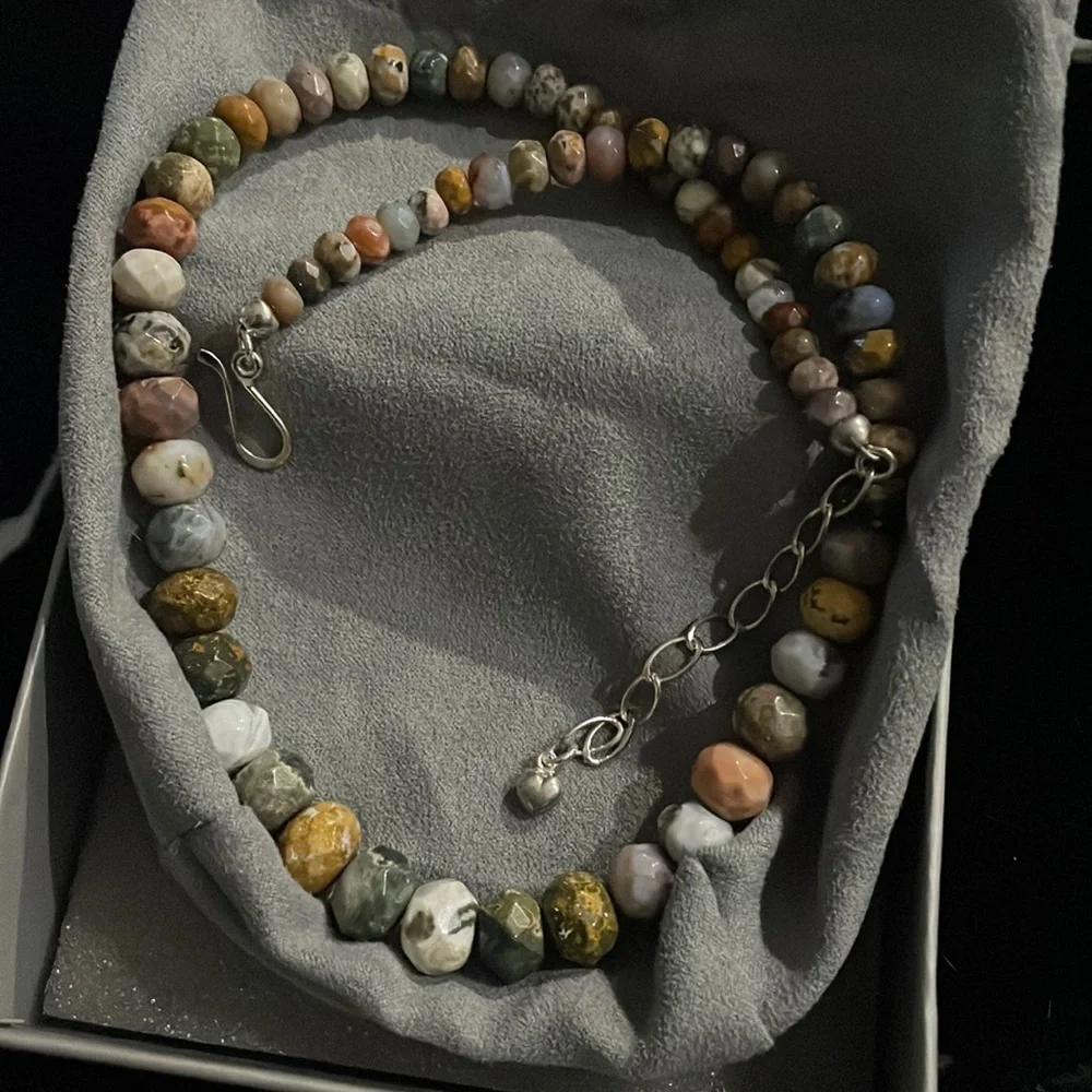 Natural multicolored bead necklace by Jay King - Picture 6 of 10